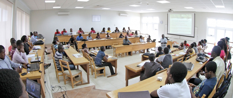 A typical Ashesi classroom
