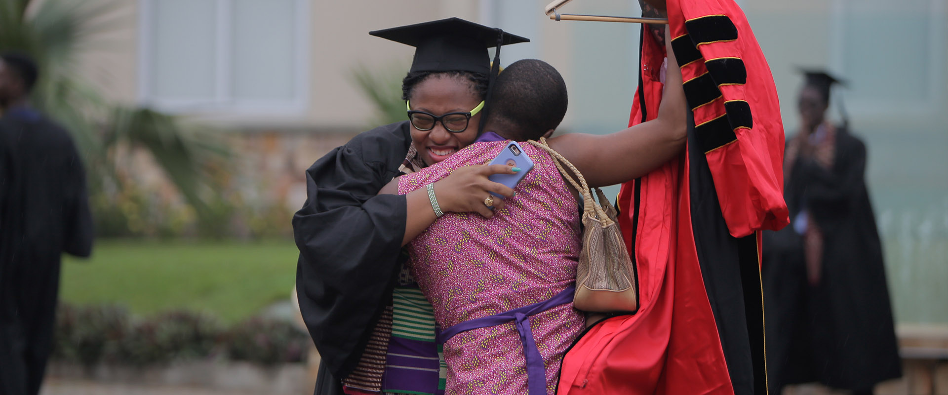 <p>Follow #Ashesi2017 or #AshesiGrad on Facebook, Twitter and Instagram</p>