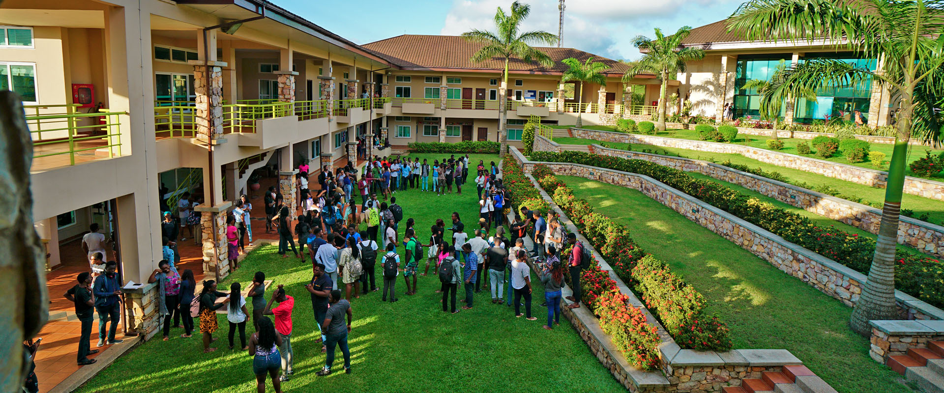 <p>Click here to explore our campus through a photo collage</p>
